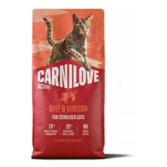 Carnilove Cat Active Sterilised Beef & Venison 6 kg — 3 nuotrauka