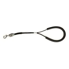 Show Tech stiprus, plieninis kirpimo pavadėlis su pynimu, ilgis skersmuo 3mm, 41cm — 2 nuotrauka