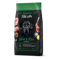 Fitmin for Life Lamb Rice sausas maistas šunims