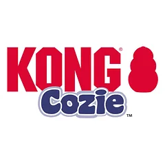 KONG Cozie Assorted Naturals pliušinis žaislas šunims su pypsiku, vidutinio dydžio — 5 nuotrauka