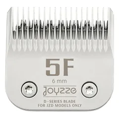 Joyzze D - serijos peilis - keramikos danga padengtas peilis Joyzze Piranha kirpimo mašinėlei, 6mm / nr 5f — 3 nuotrauka