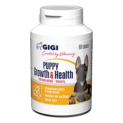 GIGI Puppy Growth and Health visapusiškas papildas šuniukams, N90