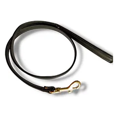 Hunter Modern Art 13/110 dirbtinės odos pavadėlis šunims su nikeliuota furnitūra, 110 cm ilgio, 13 mm pločio
