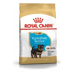 ROYAL CANIN Jorkšyro terjerų veislės šuniukas 500 g sauso ėdalo šuniukams iki 10 mėnesių, Jorkšyro terjerų veislė