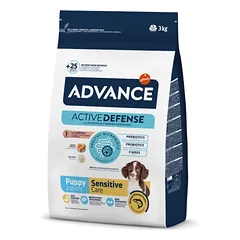 Advance Sensitive sausas maistas šuniukams 3 kg