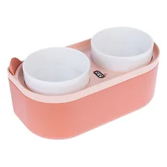 TIAKI dvigubas dubenėlis su maisto talpykla, 2 x 420 ml — 2 nuotrauka