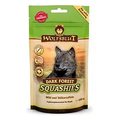 WOLFSBLUT Adult Dark Forest skanėstai šunims su elniena, 100 g