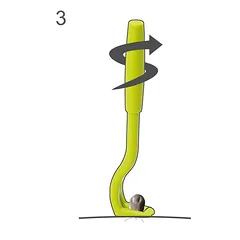 Tick Twister - Įrankiai erkių šalinimui, 2 vnt., 2 szt — 2 nuotrauka