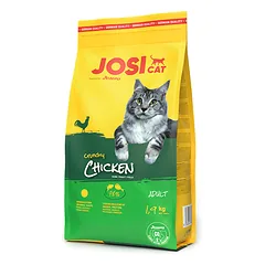 JosiCat Crunchy Chicken sausas pašaras katėms su vištiena, 1,9 kg