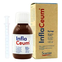 ScanVet InflaCeum - Papildomas pašaras - dietinis mišinys šunims ir katėms 100ml