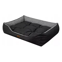 Šunų ir kačių guolis Doggy PUFFY, tvirtas, L dydis 84x65 cm, sofa, lova, voljeras spanieliui — 2 nuotrauka