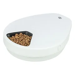 TRIXIE Futterautomat für Hunde und Katzen mit Kühlung für Nassfutter