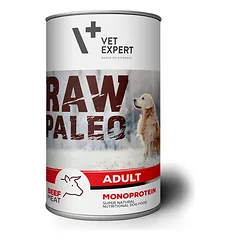 Raw Paleo konservai suaugusiems šunims su jautiena 6x400g