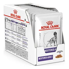 ROYAL CANIN VHN Neutered suaugusių šunų padažas 48x100 g šlapias maistas suaugusiems šunims po sterilizacijos, turintiems polinkį į antsvorį ar jautrią odą