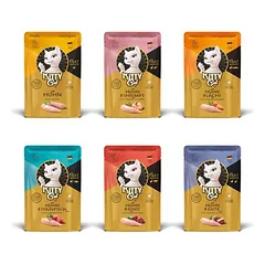 KITTY Cat Filet in Paté mišrus rinkinys 6 x 85 g, drėgnas maistas katėms