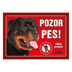 Ženklas plastikas ROTTWAILER