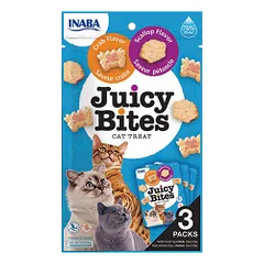 Juicy Bites guminukai su šukutėmis ir krabais skanėstai katėms, 3 vnt.
