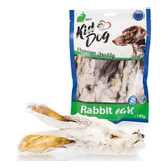 KIDDOG Eart triušių ausys su kailiuku 180g