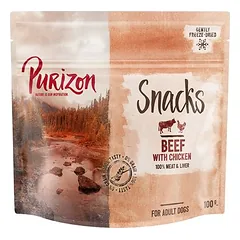 Purizon Snack Rind & Huhn - getreidefrei -- Doppelt  738675