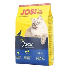 Josera JosiCat Crispy Duck, sausas maistas katėms 650 g parduotuvėje Petz.lt