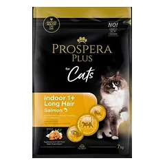 Prospera Plus Cat Indoor 1+ Long Hair Salmon 7 kg