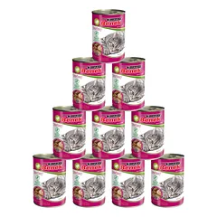 Super Benek KOT be grūdų gabaliukai su kalakutiena padaže 10x415 g
