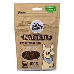 Mr.Bandit Naturals ėrienos juostelės, skanėstai šunims 80 g