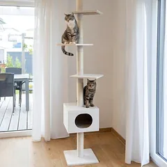 Kerbl Pet draskyklė katėms Ferdi, balta, Dideliems > 5 kg — 2 nuotrauka