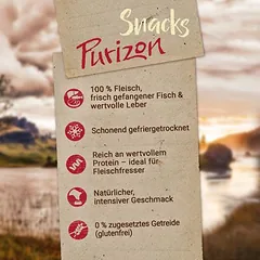 Purizon ekonominė pakuotė skanėstai katėms 3 x 40 g — 3 nuotrauka