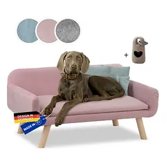 Rohrschneider minkšta sofa šunims su medinėmis kojelėmis — 3 nuotrauka