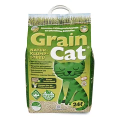 GRAIN CAT 96 l (4 x 24 l) naturalny zbożowy żwirek zbrylający
