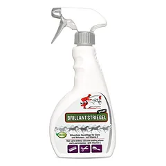 Schopf Riders Shine Brillant Striegel – blizgesio purškiklis kailiui, karčiams, uodegai, Ekonominė pakuotė: 6 x 500 ml — 2 nuotrauka