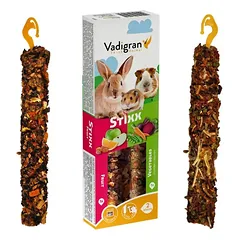 VADIGRAN Stixx FV graužikams 2 skoniai vaisiai/daržovės 110g