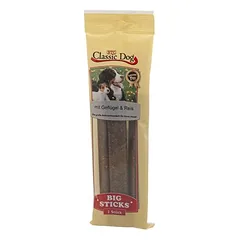 Classic Dog Big Sticks 16 x 3 vnt. pakuotė, skanėstai šunims — 2 nuotrauka