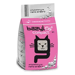Bazyl Ag+ Compact bentonitinis kraikas katėms