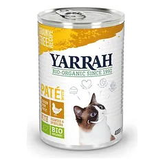 Yarrah Bio paštetų mišinys, drėgnas maistas katėms 6 x 400 g, 400 - 499 g — 2 nuotrauka