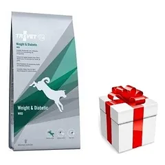 TROVET WRD Weight & Diabetic (šuniui) 12,5kg + STAIGMENA ŠUNIUI