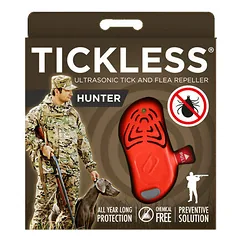 Tickless Hunter ultragarso erkių atbaidiklis žmonėms (oranžinė)