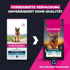 Eukanuba Adult Breed Care vokiečių aviganis, sausas maistas šunims