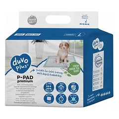 Duvo+ paklotai šuniukams P-Pad Premium, žaliosios arbatos kvapo, XXL / Kiekis: 30 vnt. — 4 nuotrauka