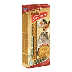 Vitapol Smakers Snack su medumi, skanėstai graužikams ir triušiams 90 g — 2 nuotrauka