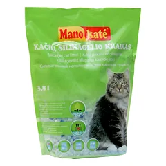 MANO KATĖ Silikoninis kraikas 3,8l x 8vnt.
