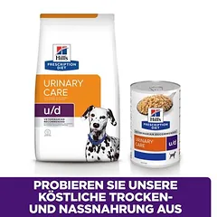 Hill's Prescription Diet u/d Urinary Care sausas maistas šunims — 5 nuotrauka