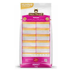 WOLFSBLUT VetLine Hypoallergenic dietinis sausas pašaras su hidrolizuota vištiena šunims, 2kg — 2 nuotrauka