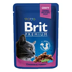 Brit Premium Chicken & Turkey 100 g parduotuvėje e-zoo.lt