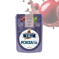 Forza 10 Adult paštetas sterilizuotoms katėms 1-6 m., su antiena, 80 g