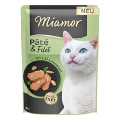 Miamor Pâté & Filet, drėgnas maistas katėms 10 x 85 g — 4 nuotrauka
