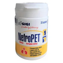 GiGi NefroPET kapsulės šunims ir katėms, 30 vnt.