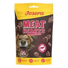 Josera skanėstai šunims Meat Hearts Beef, jautiena 70g