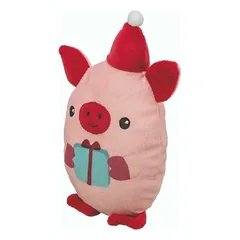 Trixie Kalėdinis pliušinis žaislas šuniui „Kiaulė“, 19 cm — 2 nuotrauka